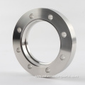 Stainless steel bored vacuum flange